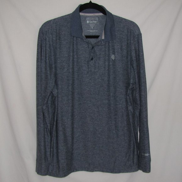 Coolibar Shirts Mens Coolibar Erodym Upf 5 Long Sleeve Golf Polo